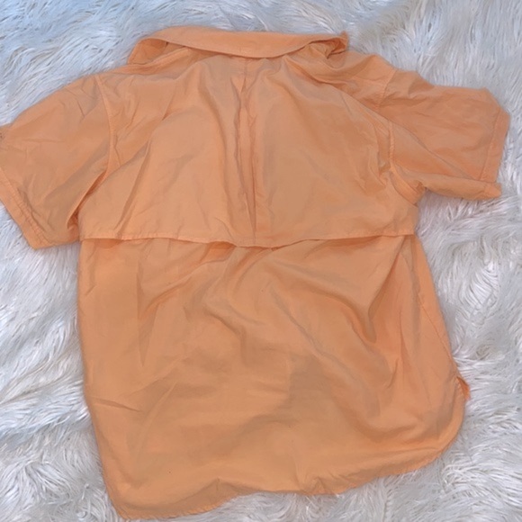 Columbia women’s orange outdoor shirt size medium - Picture 7 of 7